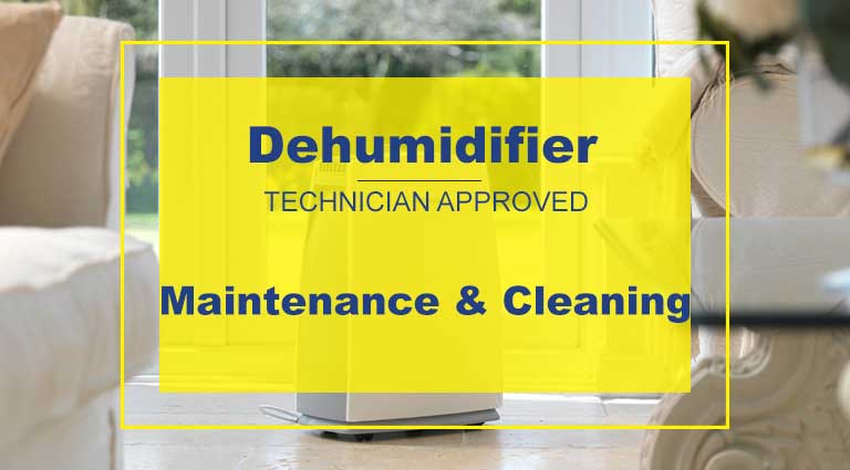 dehumidifier cleaning & maintain