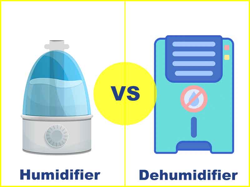 Humidifier Vs Dehumidifier 5 Major Differences!